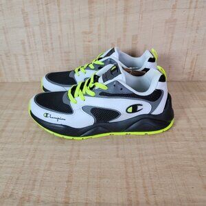 Champion Gyre Athletic Shoes Black White Neon
